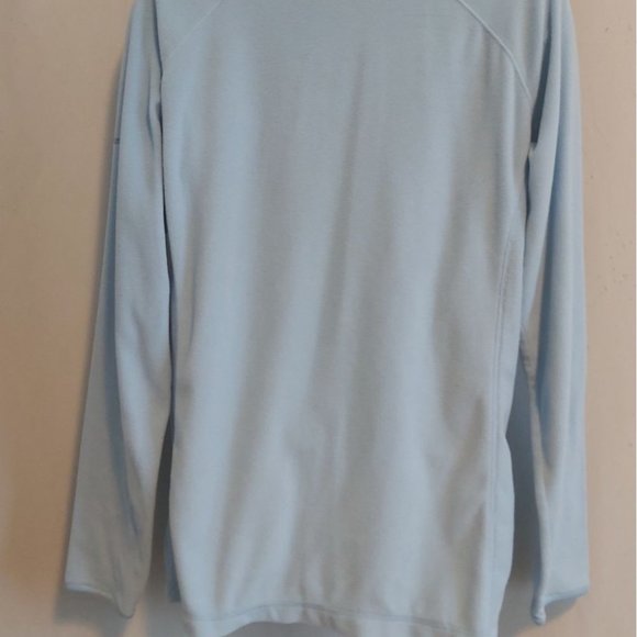 COLUMBIA | Woman's Half-Zip Pullover Sweater Top Blue Size Large - Picture 2 of 9